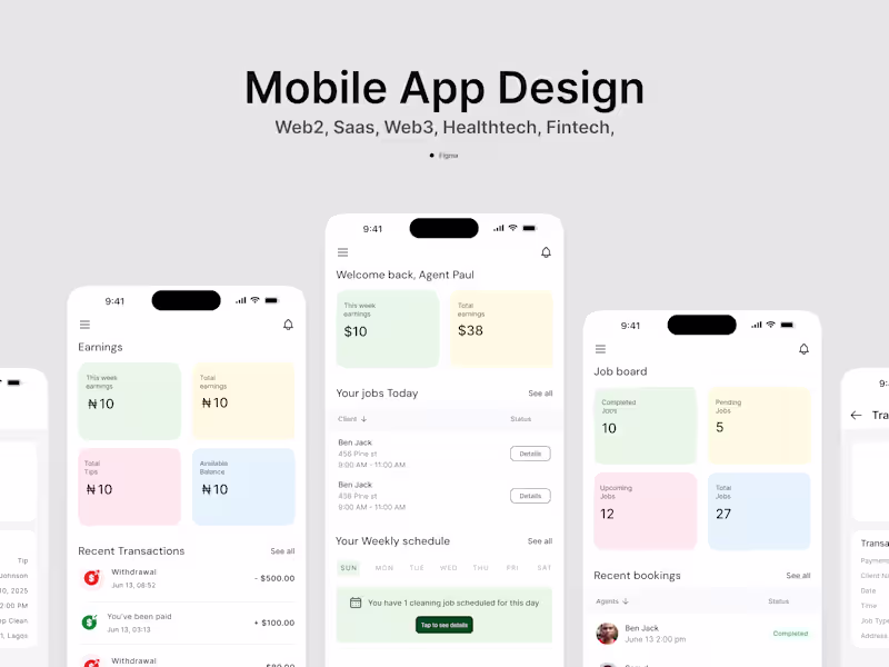 Cover image for Mobile App Design