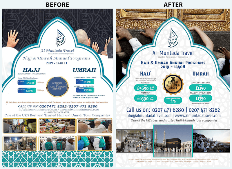 Cover image for Al-Muntada Travel - Flyer