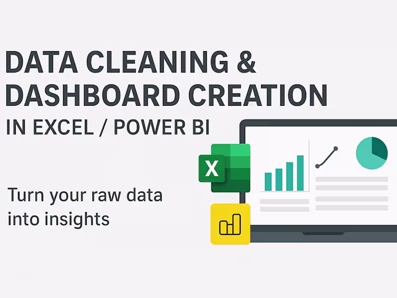 Cover image for Turn Your Raw Data into Insights with Dashboards