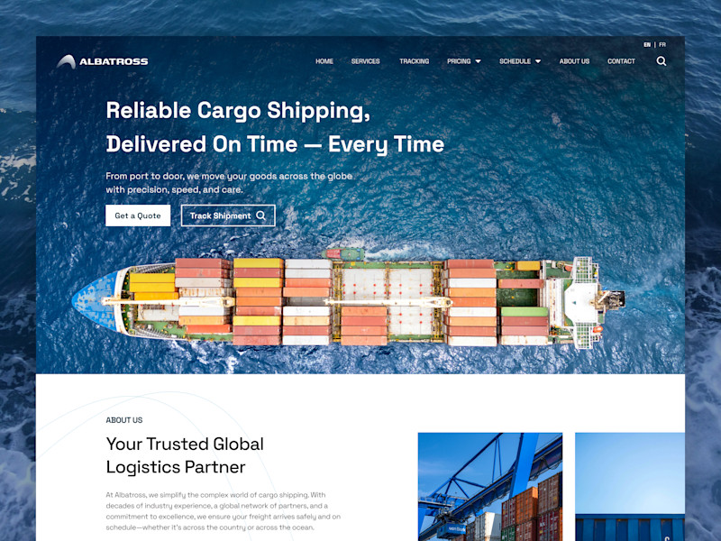 Cover image for Albatross - Website Design