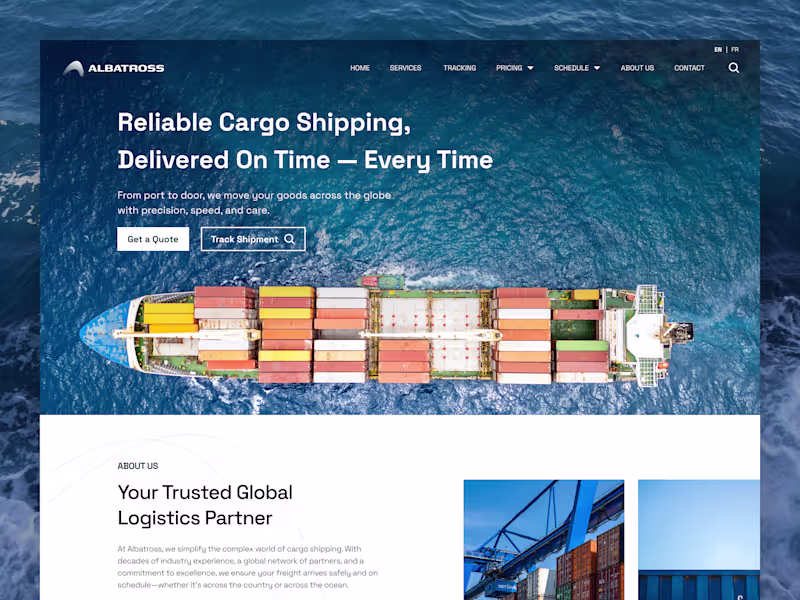 Cover image for Albatross - Website Design