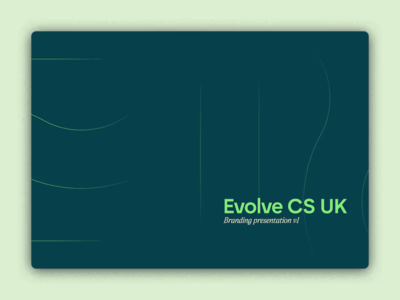 Cover image for Brand Presentation for Evolve CS