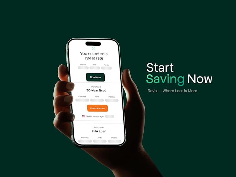 Cover image for Revix – Home Lending Simplified Brand Animation