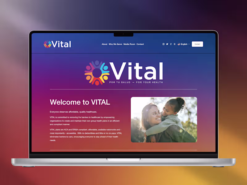 Cover image for Vital Website Design & Build