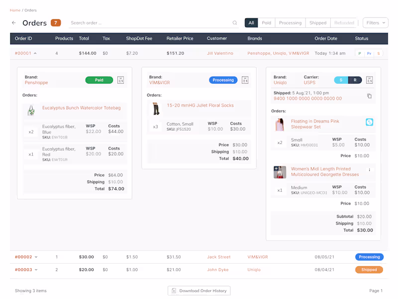 Cover image for Designing an MVP for ShopDot's user experiences and admin panels