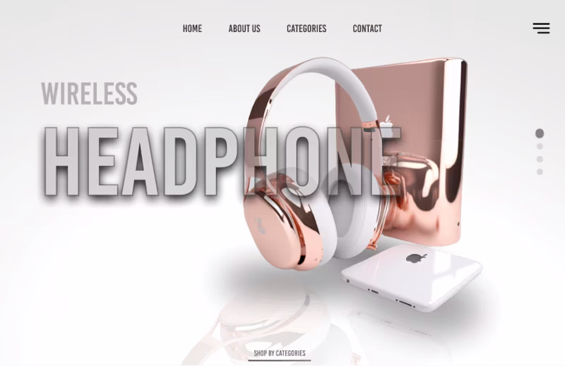 Cover image for Tech eCommerce Web Design