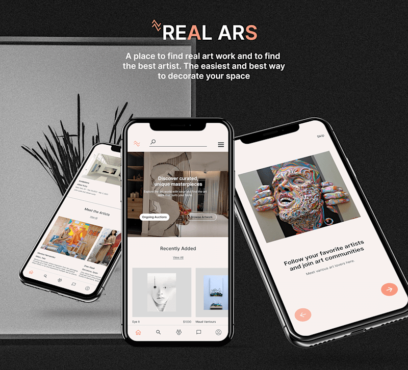 Cover image for Art auction app