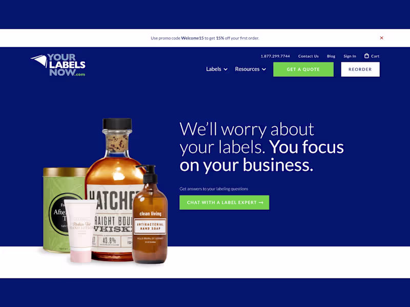 Cover image for YourLabelsNow