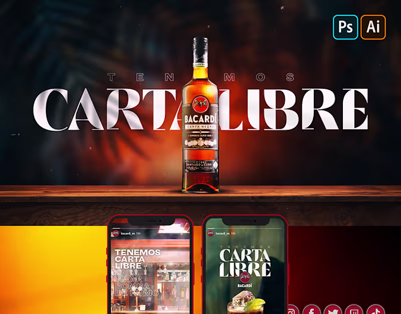 Cover image for Bacardí | Carta Libre Carta Negra (ESPAÑA)