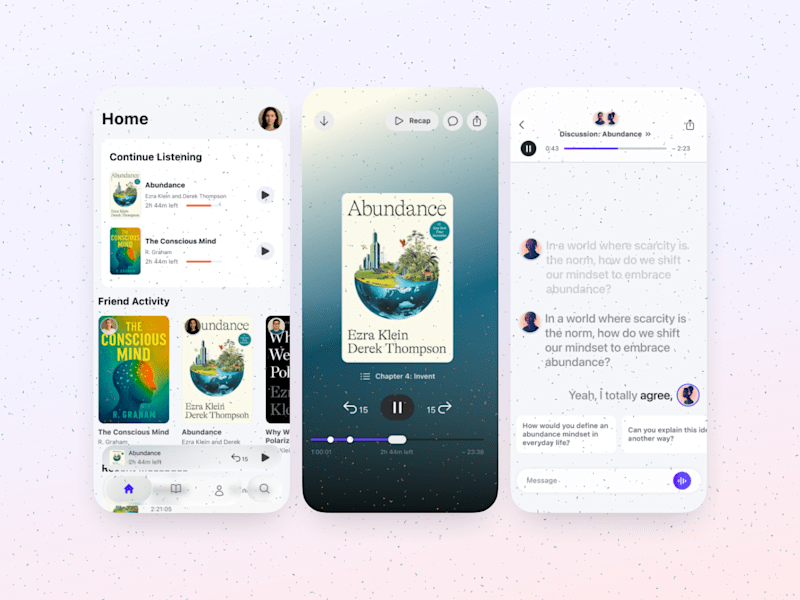 Cover image for Audiobook Concept App Design