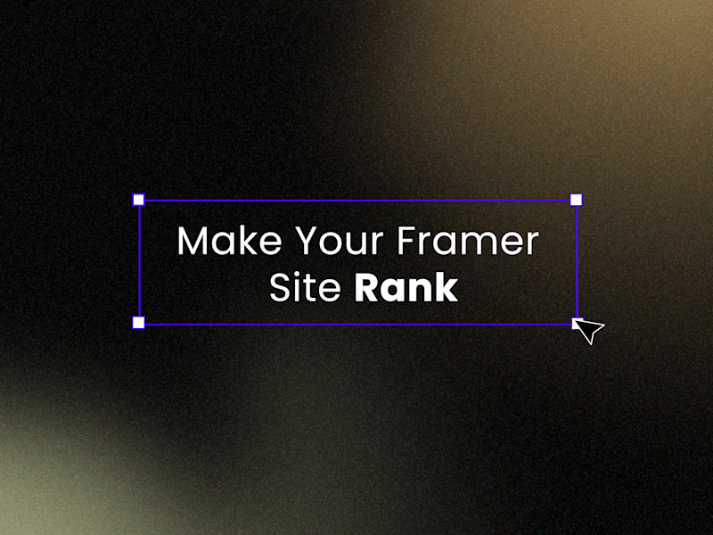 Cover image for Deep SEO for Framer - Optimizing Your Business