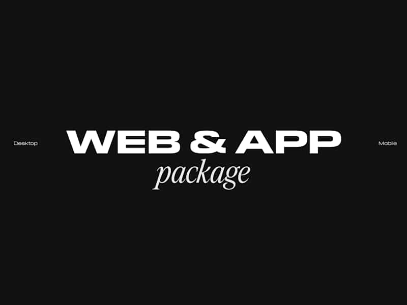 Cover image for Website & App Design Package