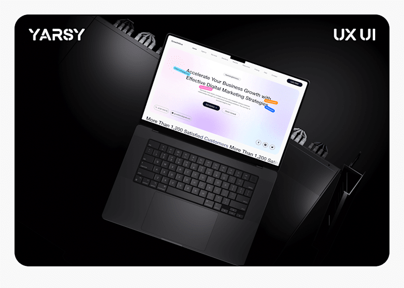 Cover image for Marketing Agency Website | SEO | PPC | SMM Landing