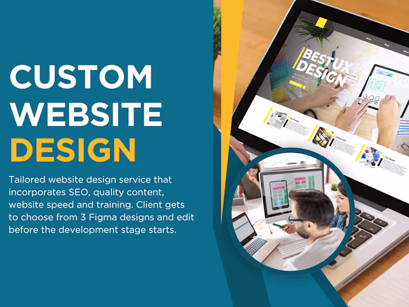 Cover image for Tailored Website Design & Development