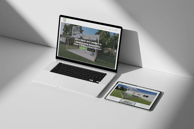 Cover image for UltraSpan – Website Redesign on Wix Studio