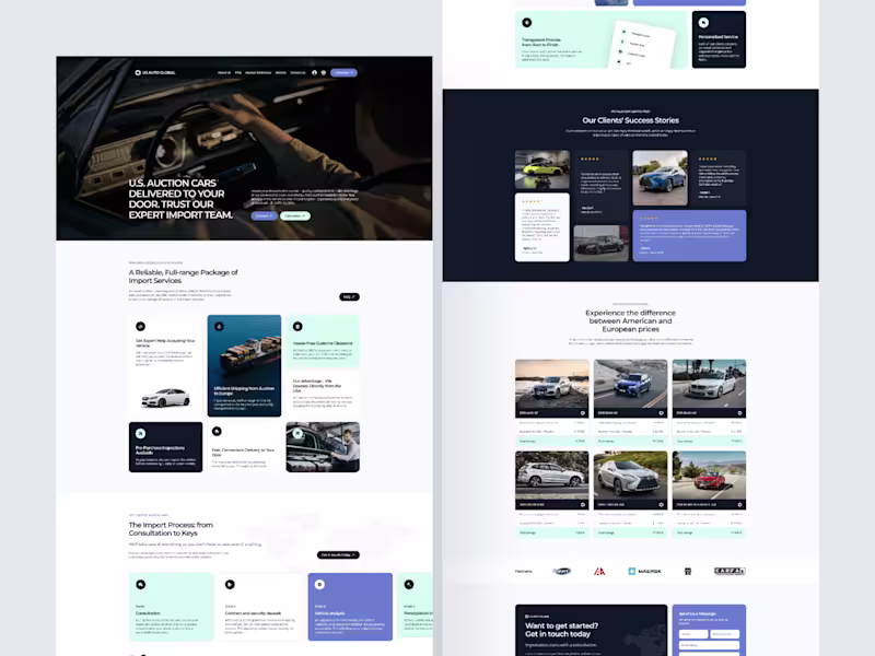 Cover image for Figma to WordPress: Unlocking the US Car Market for Europeans