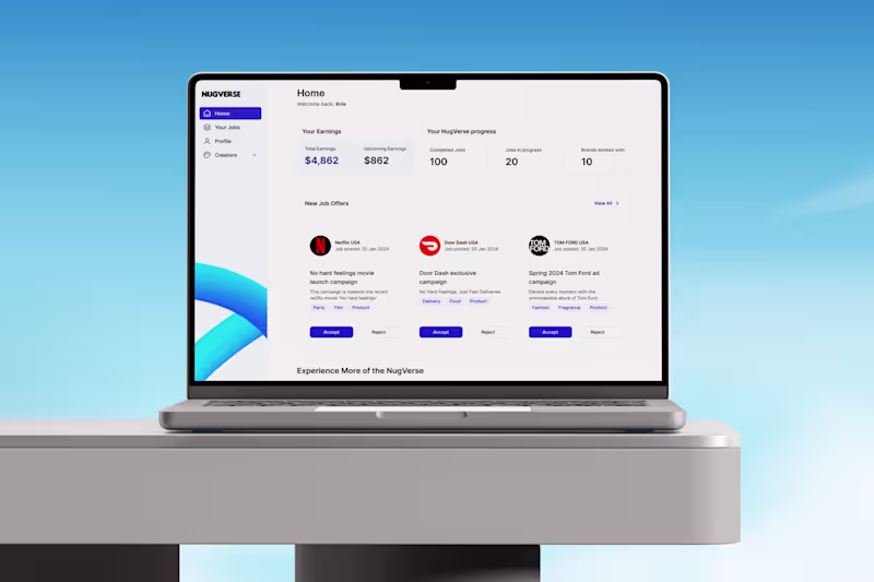 Cover image for Design of Nugverse AI-Powered Creator Matching Platform