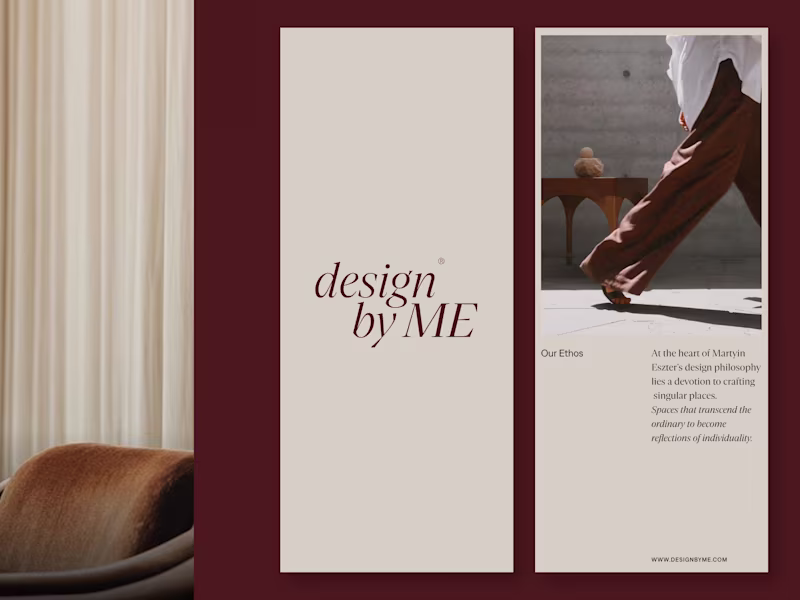 Cover image for MARTYIN ESZTER | Visual Identity Design for an Interior Designer