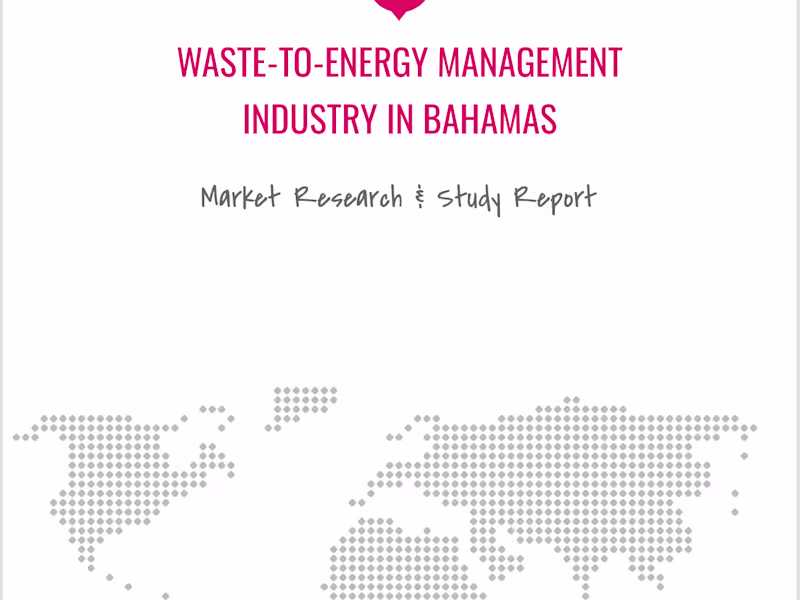 Cover image for Waste-to-Energy Market Study