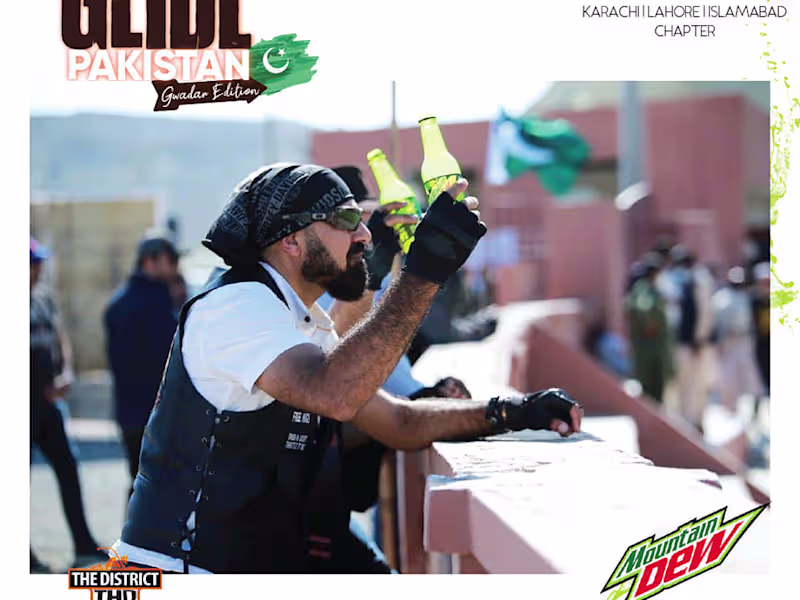 Cover image for Glide Pakistan by Mountain Dew