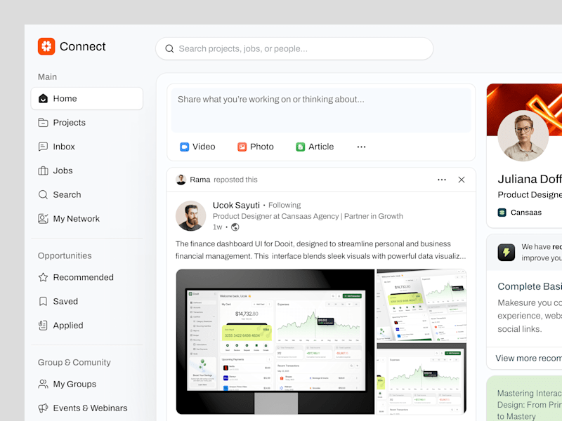 Cover image for Connect - Social Media Professional Platform