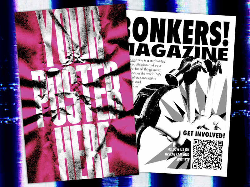 Cover image for An eye-catching poster for your next music event!