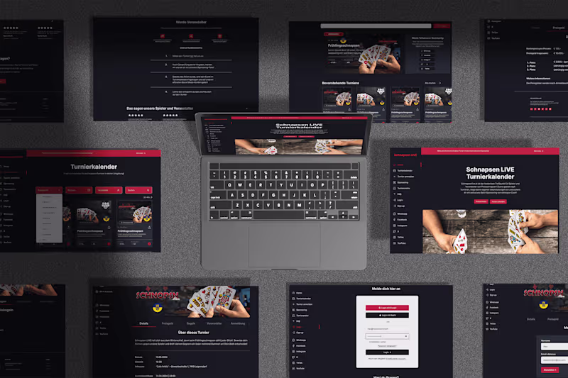 Cover image for Schnopsn LIVE – Website Redesign