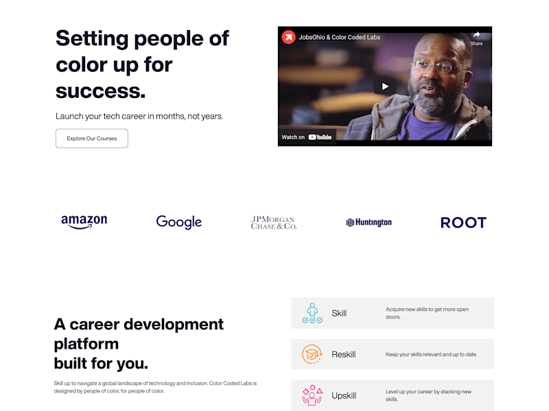 Cover image for ColorCoded Labs - Webflow Website