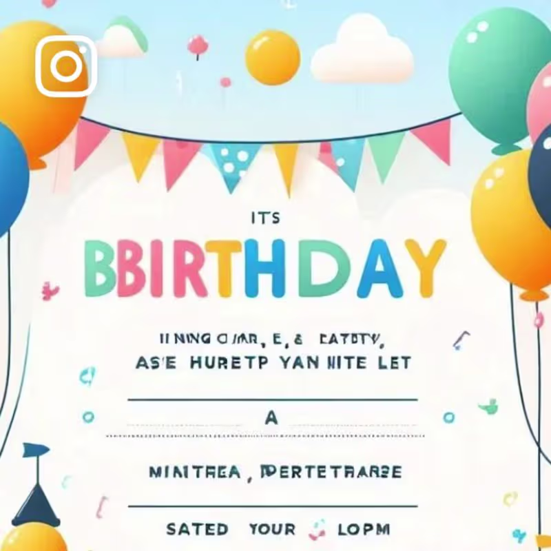 Cover image for graphic designer on Instagram: ”“You’re invited! 🎉✨ Join us fo…