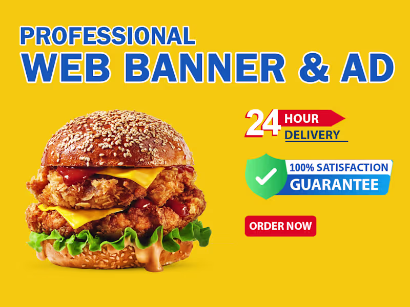 Cover image for Professional Web Banners And Ads Design