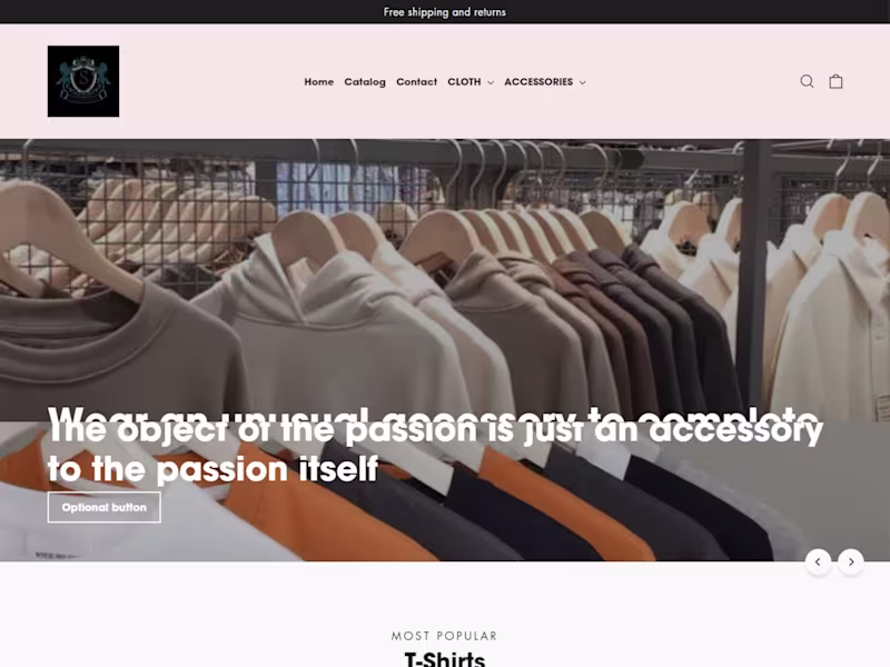 Cover image for Responsive Shopify dropshipping website design & development