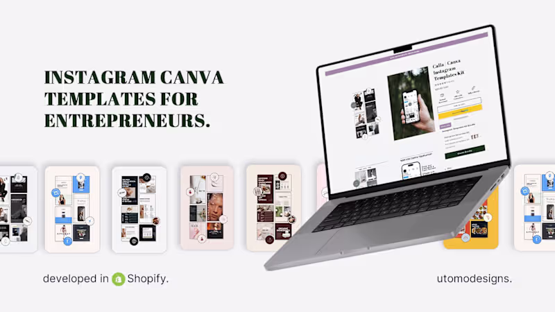 Cover image for E-commerce Website Design & Shopify Web Development