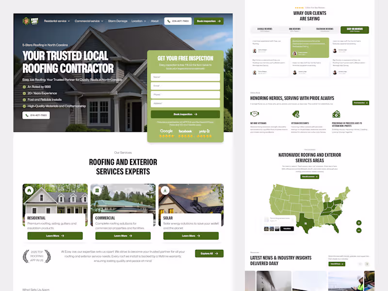 Cover image for Landing Page Design for Easy Joe 