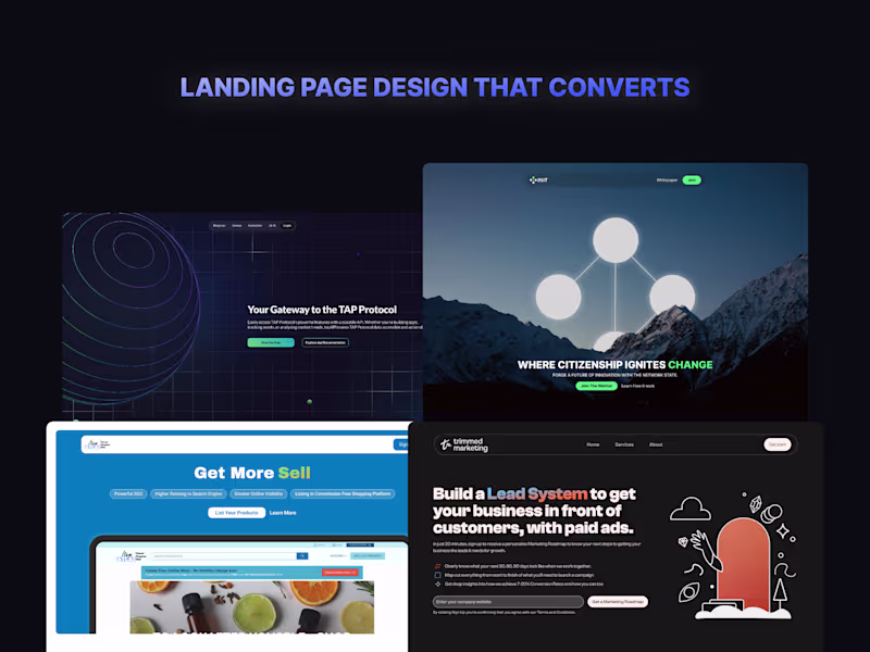 Cover image for  Landing Page Design that Converts