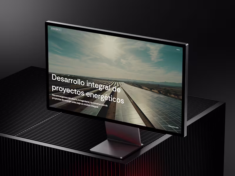 Cover image for Corsa Energía Solar — Corporate Website Design & Development