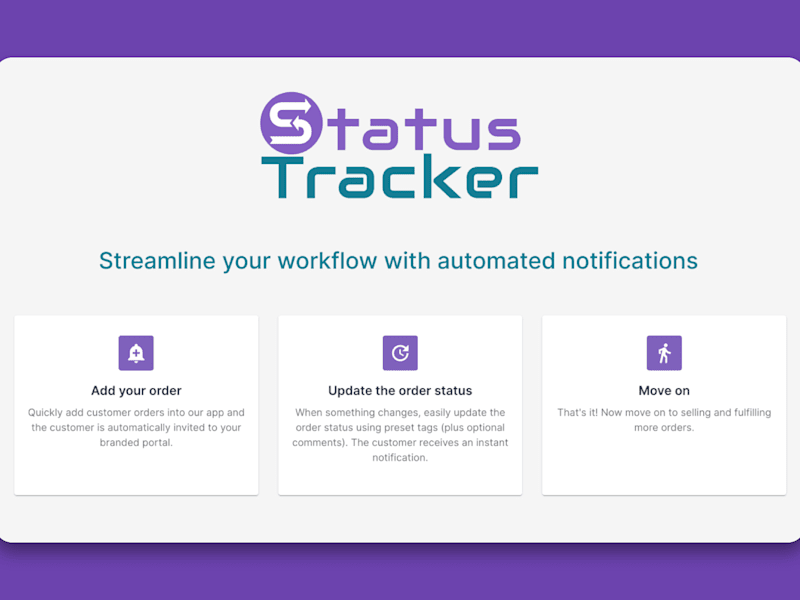 Cover image for Status Tracker
