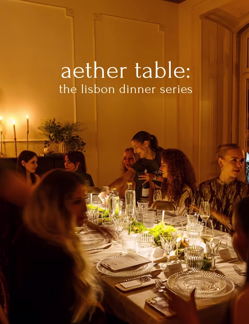 Cover image for Aether Table — Creative Direction + Brand Building Aether Ta...