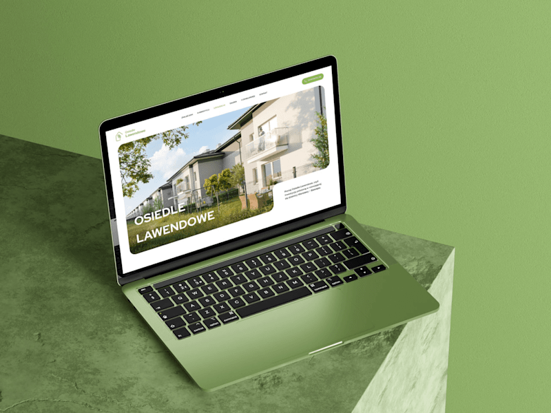 Cover image for Osiedle Lawendowe I UI UX design & Branding