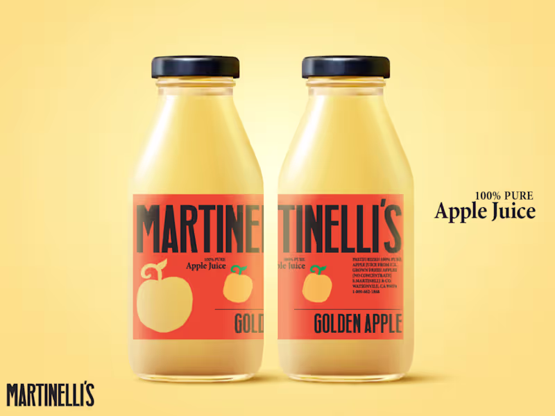 Cover image for Spec brand refresh for my favorite bottle of apple juice—Mar...