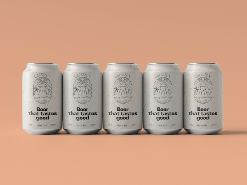 Cover image for ODYSSEY BEER | Visual Identity