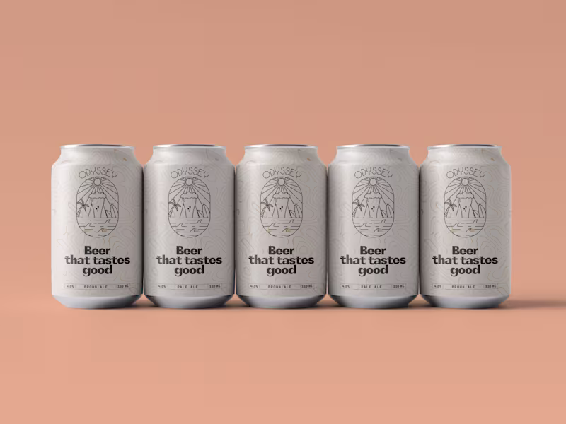 Cover image for ODYSSEY BEER | Visual Identity