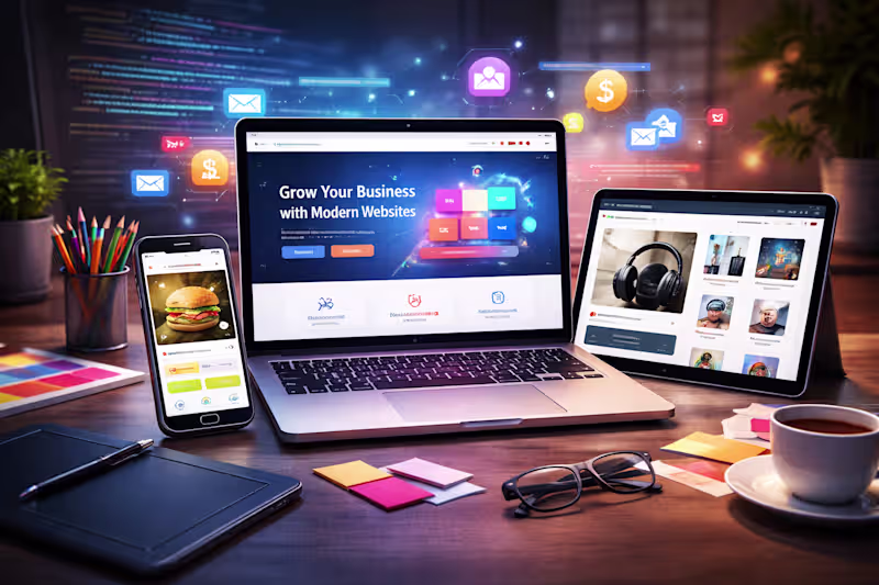 Cover image for Web services ( websites and web app)