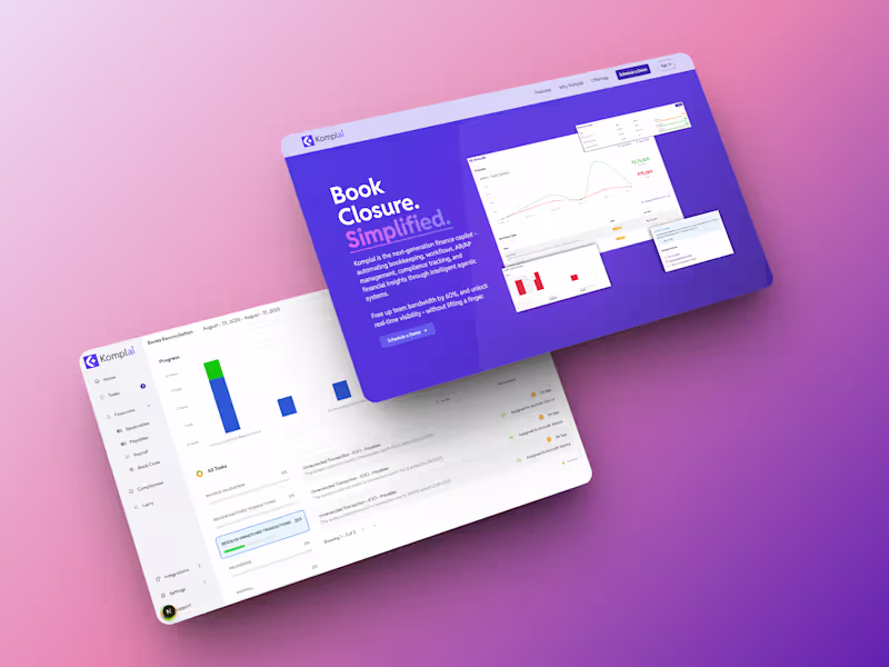 Cover image for Komplai - Ongoing product development for compliance platform