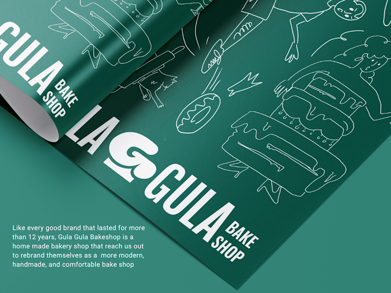 Cover image for Gulagula Bakeshop | Pastries Shop Rebranding