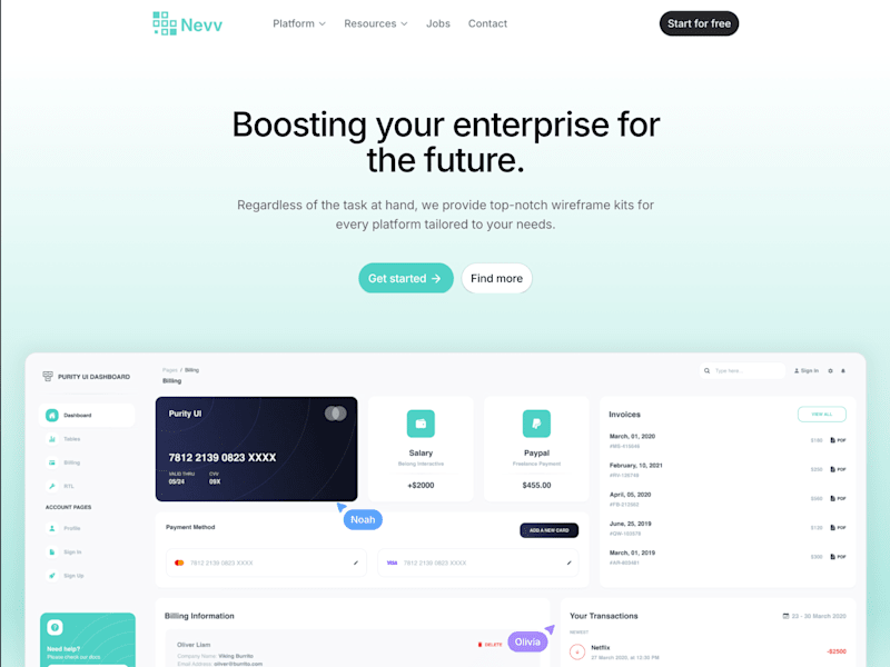 Cover image for Framer • Landing Page Design & Development