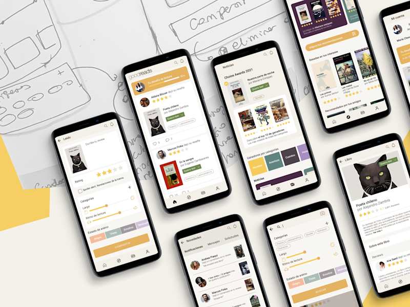 Cover image for Goodreads | UX UI study