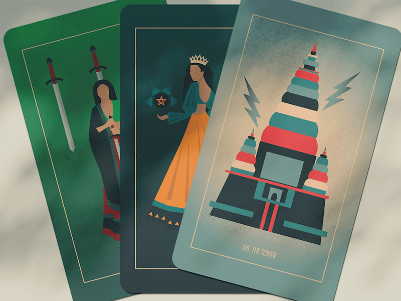 Cover image for Vidya Tarot