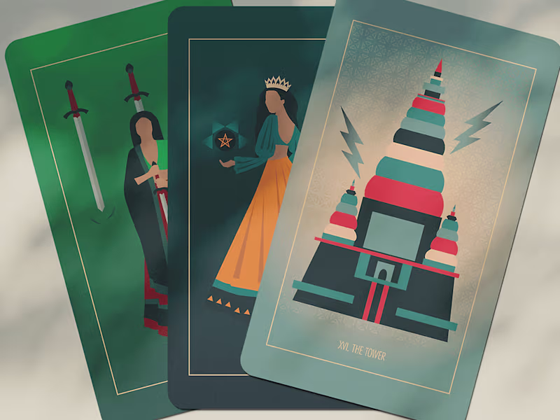 Cover image for Vidya Tarot