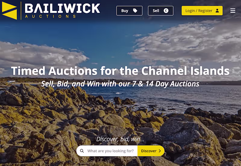 Cover image for Bailiwick Auctions