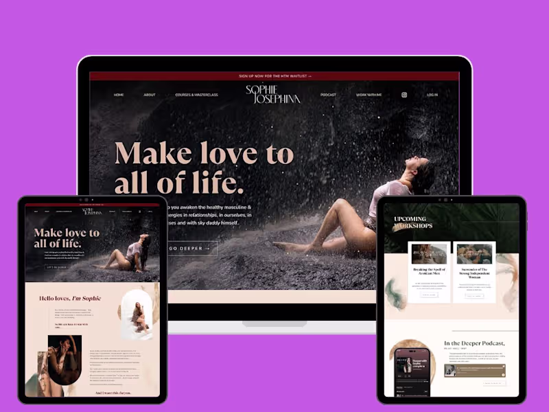 Cover image for Kajabi Website Redesign Project